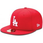 New Era Leag Basic Mlb F12 Losdod Fitted cap Red White – Zboží Mobilmania