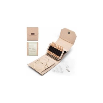 Sada jehlic LYKKE - Starter set Provedení Naturale (pouzdro Beige) – Sleviste.cz