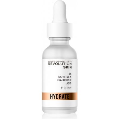 Makeup Revolution Skincare 5% Caffeine solution + Hyaluronic Acid sérum na oční okolí 30 ml – Zboží Mobilmania