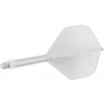 Target K-Flex bílé, No2 letky a střední násadky na šipky – Zboží Dáma