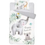 Detexpol povlečení do postýlky Zvířátka šedá 100 x 135 cm – Hledejceny.cz