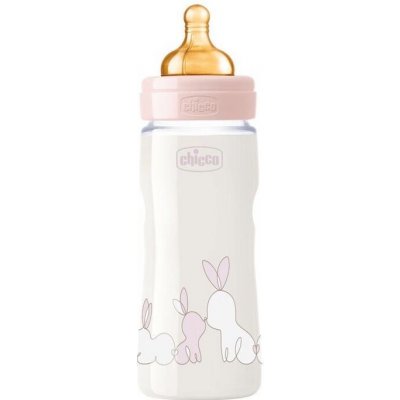 Chicco Láhev kojenecká Original Touch latex dívka V000924 330ml – Zboží Mobilmania