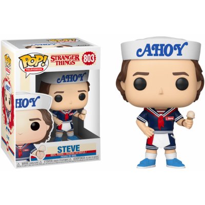 Funko Pop! Stranger Things Steve with Hat and Ice Cream 9 cm – Zboží Mobilmania