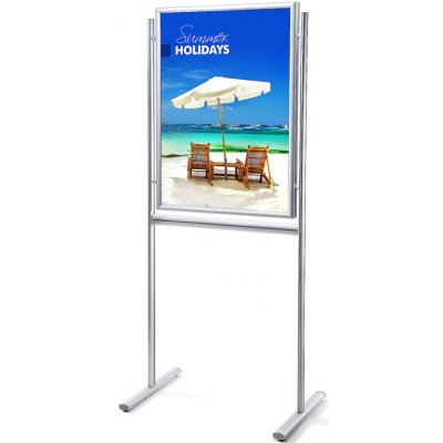 Jansen Display informační stojan infoboard s klaprámem 700 x 1000 mm – Zboží Mobilmania
