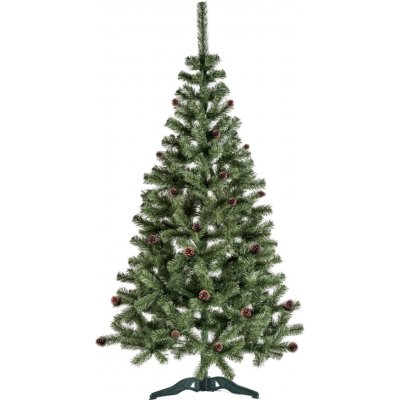 Aga Umělý vánoční stromek Jedle s šiškami, 220 cm, 1 ks STK17295 – Hledejceny.cz