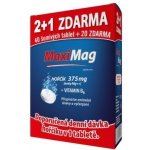 MaxiMag Hořčík+B6 šumivé tablet. 3 x 20 tablet – Hledejceny.cz