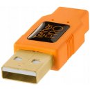Tether Tools CU5451 USB A - mini USB B, 4,6m, oranžový