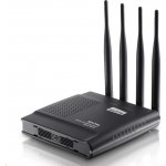 Netis WF-2409E, Wi-Fi AP/client/repeater, 4x LAN, 1x WAN, 300Mbps, 3x 5dBi anténa – Zboží Živě