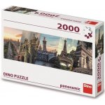 Dino Paríž koláž panoráma 2000 dílků – Zboží Dáma