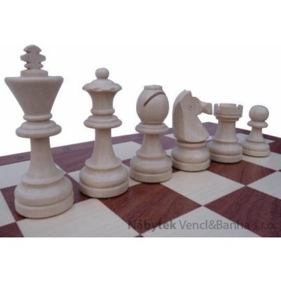 Desková hra, dřevěné šachy turnajové TOURNAMENT8 98 mad – Sleviste.cz