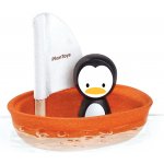 Plan Toys Plachetnice s tučňákem – Sleviste.cz