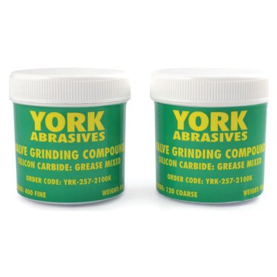 YORK ABRASIVES Pasta brusná jemná+hrubá 2x85g – Zboží Mobilmania