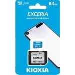KIOXIA EXCERIA microSDXC UHS-I U1 64 GB LMEX1L064GG2 – Hledejceny.cz