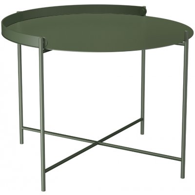 HOUE Edge 62 cm Zelený kovový zahradní konferenční stolek – Hledejceny.cz