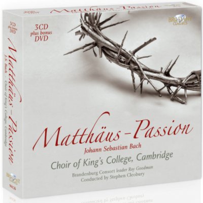 Bach Johann Sebastian - Matthaus Passion CD – Zbozi.Blesk.cz