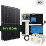 Ecoprodukt ostrovný systém Victron 24V 1200VA 1305Wp 150Ah Hoppecke batéria 729038