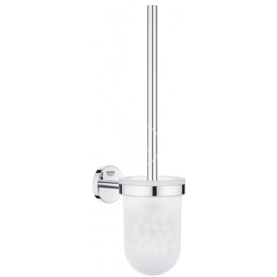 GROHE QuickFix Start Cosmopolitan WC štětka nástěnná s držákem sklo chrom 41169000 – Zboží Mobilmania