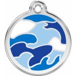 Red Dingo známka Camouflage Navy modrá L 37 mm – Zboží Mobilmania