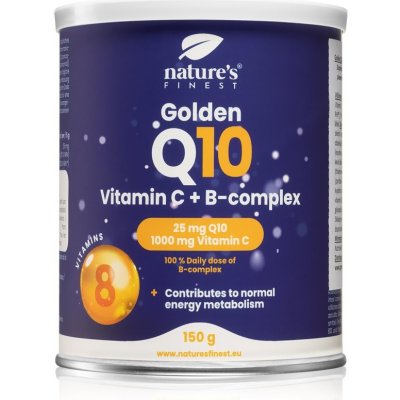 NutrisSlim Golden Q10 Vitamin C B Complex 150 g – Zbozi.Blesk.cz