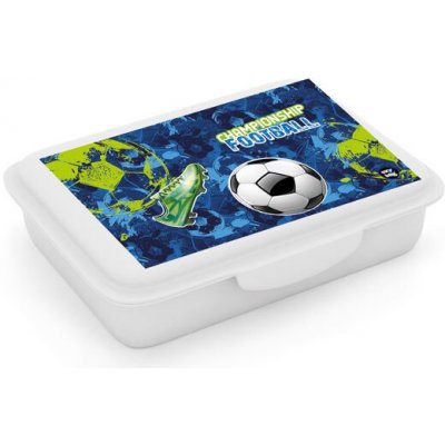 OxyBag Box na svačinu s přihrádkou fotbal 2 – Zboží Dáma