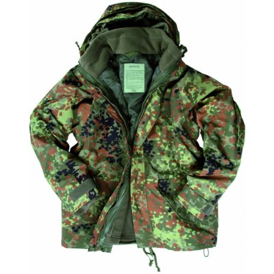Bunda Mil-tec US s vložkou fleece flecktarn – Zbozi.Blesk.cz