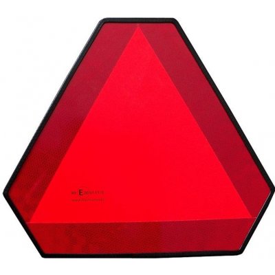 Odrazový trojúhelník pro vozidla do 30 km/h, Alu plech 1 mm s lemem 100357 – Sleviste.cz