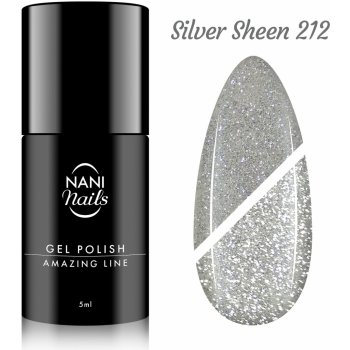 NANI gel lak Amazing Line Silver Sheen 5 ml