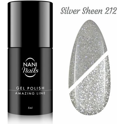 NANI gel lak Amazing Line Silver Sheen 5 ml – Zbozi.Blesk.cz