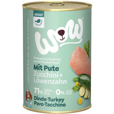 WOW Adult konzerva Krocan s cuketou 400 g – Zbozi.Blesk.cz