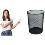 Q-Connect Odpadkový koš drátěný 18 l černý – Hledejceny.cz