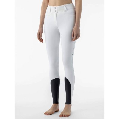 Equiline Rajtky CRYSTALEK Knee Grip dámské bílá – Hledejceny.cz