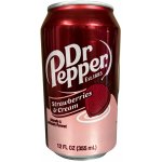 Dr Pepper Strawberries & Cream USA 355 ml – Zboží Mobilmania