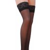 Dámské erotické punčochy Passion ST003 Stockings 17 Den Nero