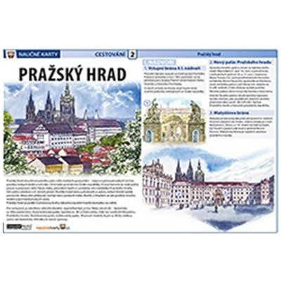 Pražský hrad - Naučné karty: Cestování 2 - Kol. – Zbozi.Blesk.cz