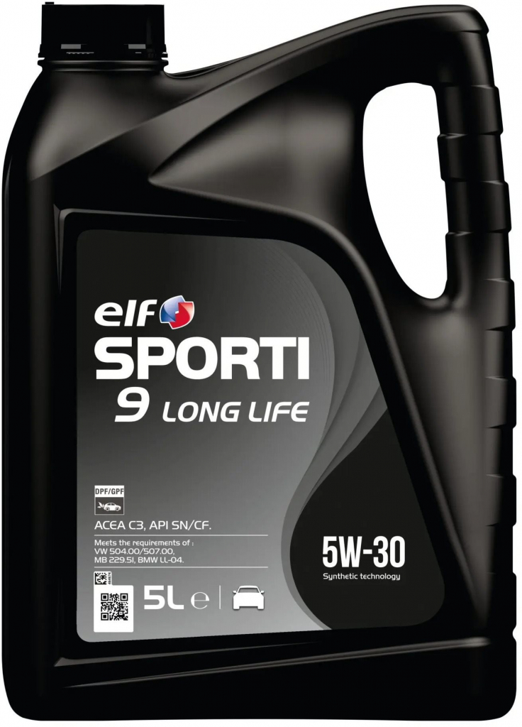 Elf Sporti 9 LongLife 5W-30 5 l