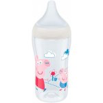 Nuk Perfect Match Peppa Pig láhev s kontrolou teploty 260 ml – Zboží Dáma