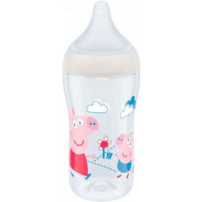 Nuk Perfect Match Peppa Pig láhev s kontrolou teploty 260 ml – Hledejceny.cz