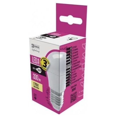 Emos LED žárovka Classic Mini Globe E27 4,1 W 32 W 350 lm teplá bílá – Hledejceny.cz