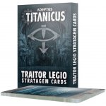 GW Warhammer Adeptus Titanicus: Traitor Legio Stratagem Cards – Zboží Mobilmania