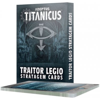 GW Warhammer Adeptus Titanicus: Traitor Legio Stratagem Cards – Hledejceny.cz