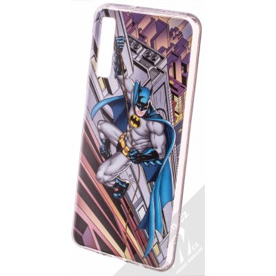 Pouzdro DC Comics Batman 006 TPU ochranné silikonové s motivem Samsung Galaxy A7 2018 vícebarevné