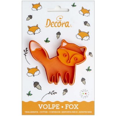 Vykrajovátko na perníčky liška 9x7,5cm - Decora - Decora – Zboží Mobilmania