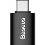 Baseus ZJJQ000001 Ingenuity Mini OTG Adaptér z USB-A na USB-C Black 6932172605643 – Zbozi.Blesk.cz