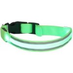 Dog Trace Tkaný svítící obojek LED – Zboží Mobilmania