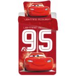 Jerry Fabrics Povlečení Disney Cars 95 red 140x200 70x90 – Zbozi.Blesk.cz