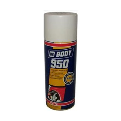 HB BODY 950 Ochrana podvozku přelakovatelný - 400ml bílý – Sleviste.cz