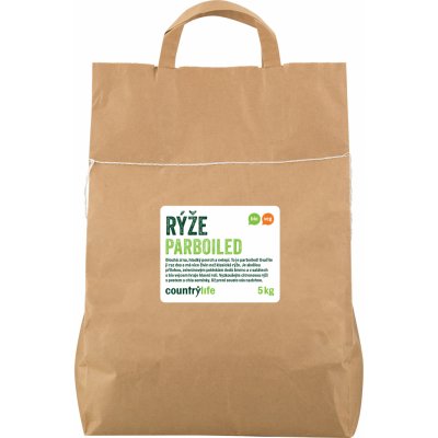 Country Life Bio Rýže parboiled 5 kg – Zboží Dáma