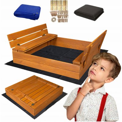 SunWood Pískoviště dřevěné 120 kg – Hledejceny.cz