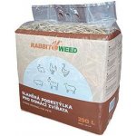 Rabbit&Weed Podestýlka slaměná pro domácí zvířata RabWeed 250l – Zboží Dáma