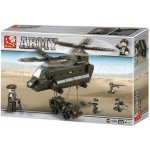 Sluban B6600 Army Přepravní vrtulník 370 ks – Zboží Dáma Sluban B6600 Army Přepravní vrtulník 370 ks – Zboží Dáma